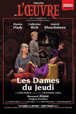 Affiche de Les Dames du jeudi | avec Marina Vlady, Catherine Rich et Annick Blancheteau