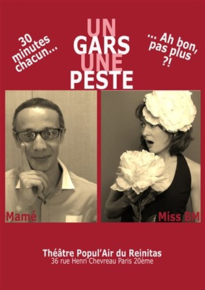 Affiche de Mamé et Miss BM dans Un gars, une peste