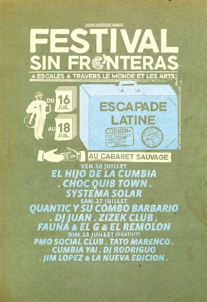 Affiche de El hijo de la cumbia + Choc quib town + Systema solar