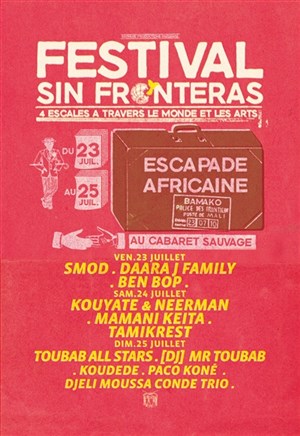 Affiche de Smod + Daara J family + Ben Bop