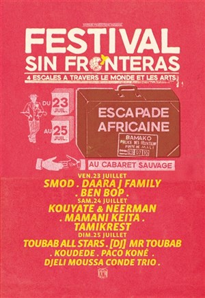 Affiche de Mamani Keita + Tamikrest + Kouyate & Neerman