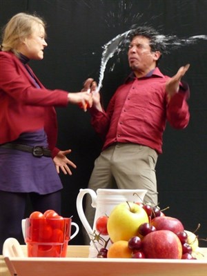 Affiche de Habibi Mein Schatz, duo clownesque