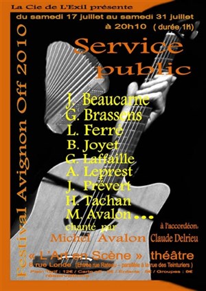 Affiche de Service public