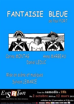 Affiche de Fantaisie bleue