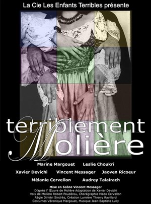 Affiche de Terriblement Molière