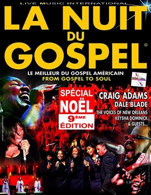 Affiche de La nuit du Gospel : Craig Adams