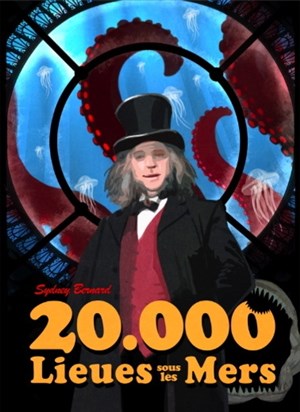 Affiche de 20 000 lieues sous les mers