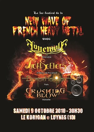Affiche de Festival New Wave of French Heavy Métal