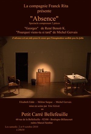 Affiche de Absence