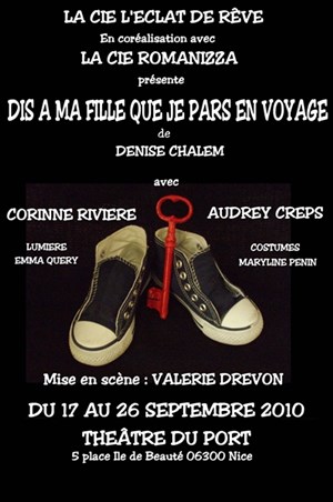 Affiche de Dis à ma fille que je pars en voyage
