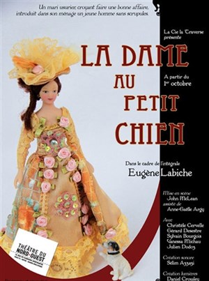 Affiche de La dame au petit chien