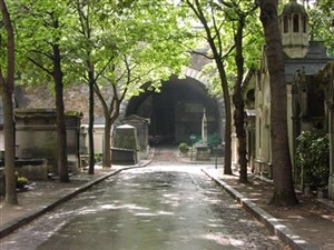 Affiche de Visite guidée : Le cimetière de Montmartre de JC Brialy à Zola et tant d'autres... | par Murielle Rudeau