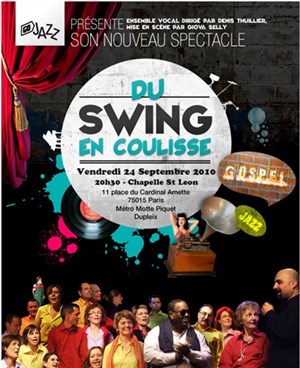 Affiche de Du swing en coulisse