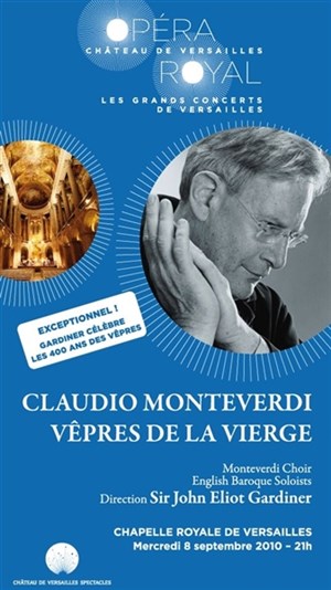 Affiche de Claudio Monteverdi : Vêpres de la vierge