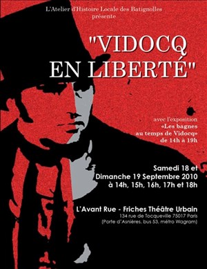 Affiche de Vidocq en liberté