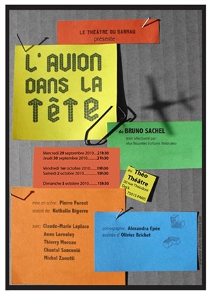 Affiche de L'avion dans la tête