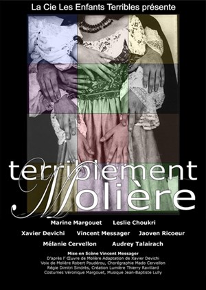 Affiche de Terriblement Molière