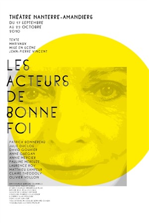 Affiche de Les Acteurs de bonne foi