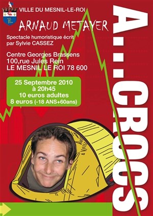 Affiche de Arnaud Metayer dans A...CROCS