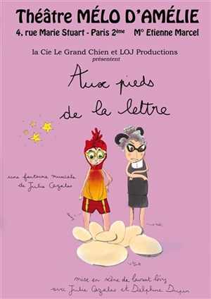 Affiche de Aux pieds de la lettre