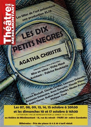 Affiche de Les dix petits nègres