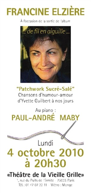 Affiche de Sortie de rentrée : Mon CD