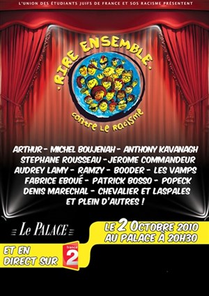 Affiche de Rire Ensemble contre le Racisme