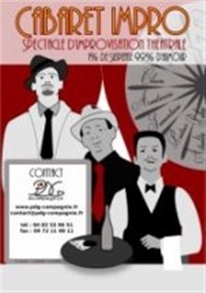 Affiche de cabaret impro