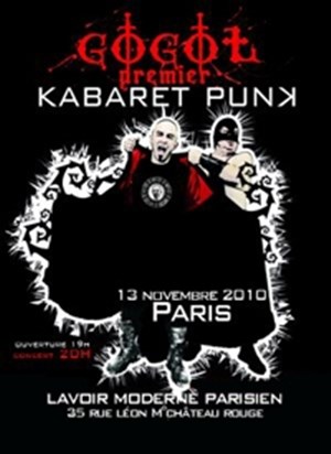Affiche de Gogol Premier dans Kabaret Punk