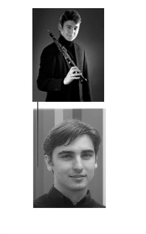 Affiche de Philippe Tondre, hautbois - Florian Chabbert, piano - concert Jeunes Talents