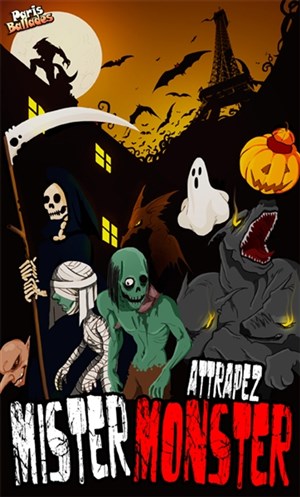 Affiche de Jeu de piste : attrapez mister monster ! | Spécial Halloween