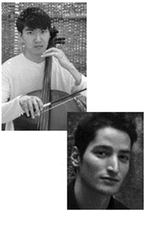 Affiche de Antoine Alerini, piano -  Askar Ishangaliyev, violoncelle - concert Jeunes Talents