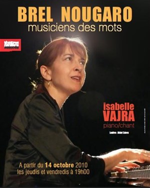 Affiche de Brel - Nougaro : Musiciens des mots