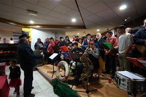 Affiche de Chants Marins par les Barbus de la Sallemouille