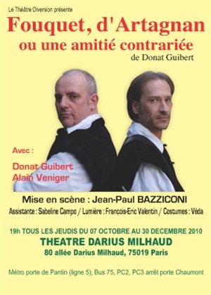 Affiche de Fouquet, d'Artagnan ou une amitié contrariée