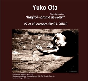 Affiche de Spectacle du Butô : Kagiroi - Brume de Lueur