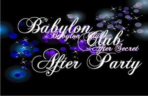 Affiche de After Party à Paris au Babylon Club