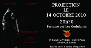 Affiche de Crime de scène