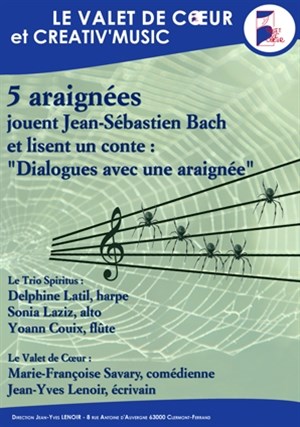 Affiche de dialogues avec une araignée