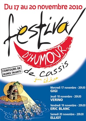Affiche de Festival d'humour de Cassis
