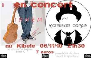 Affiche de Les Beaux Esprits présentent Monsieur Copain et Idhem