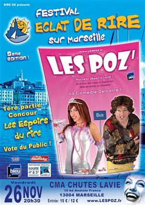 Affiche de Les Poz' dans le festival Eclat de Rire