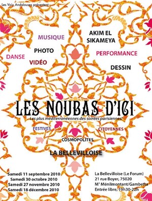 Affiche de Les Noubas d'Ici