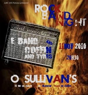 Affiche de Rock band night