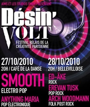 Affiche de Smooth + Anything Maria au Festival Désin'volt