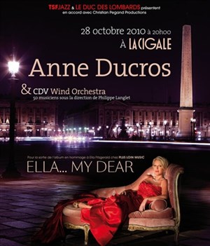 Affiche de Anne Ducros et CDV Wind Orchestra