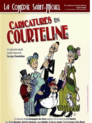 Affiche de Caricatures en courtes lignes