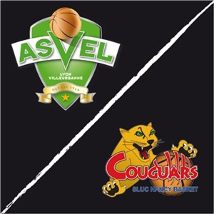 Affiche de Basket-ball : Asvel - Nancy