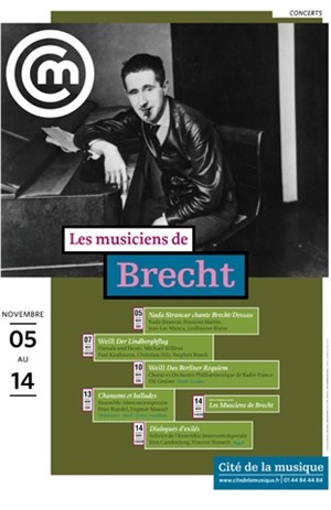 Affiche de Nada Strancar chante Brecht / Dessau