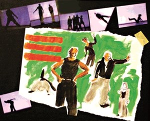 Affiche de 11 èmes rencontres de danses hip hop